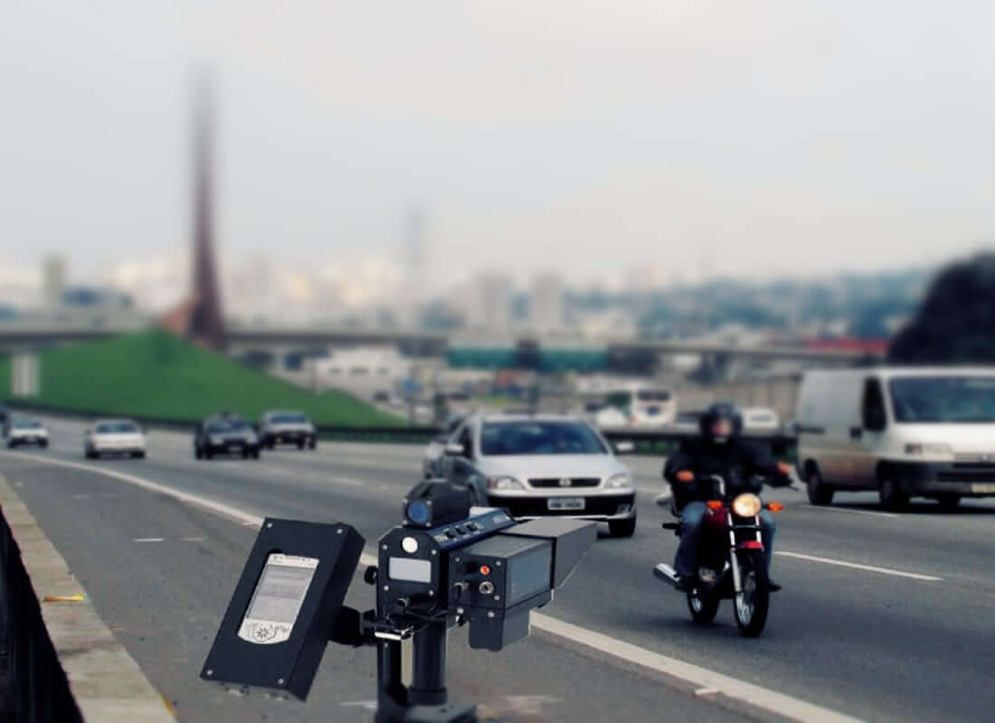 Monitoramento da velocidade dos veículos - estático