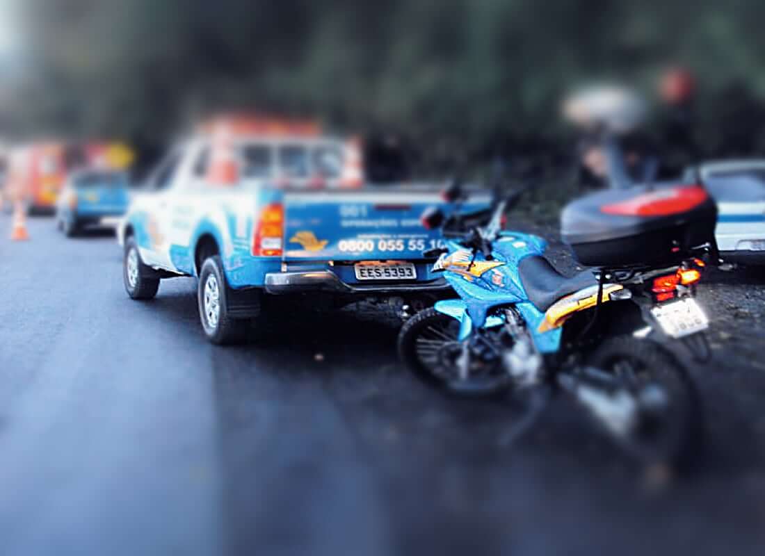 Unidade móvel de monitoramento - motocicleta